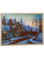 Картина со стразами КС-096 Вечер Влюбленных 303х420мм