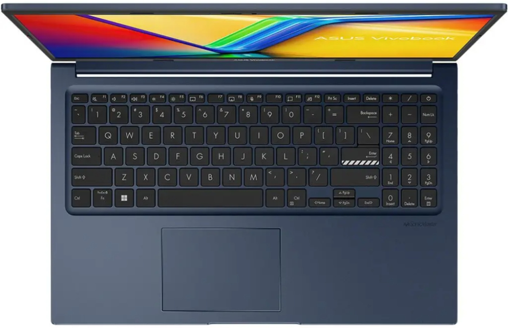 Ноутбук ASUS VivoBook 15 15.6" / 16 Гб / SSD 512 Гб / Win 11 / X1504VA-BQ1351W 90NB10J1-M01N30
