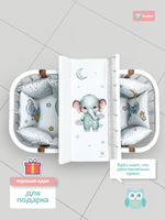 Доска пеленальная BUBO BABY PRIME 78х40 см с фиксаторами и ростомером