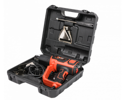 Фен строительный BRAIT BHG2000PRO (2000Вт, 600С, 3 скор, 5 насадок, эл. табло)