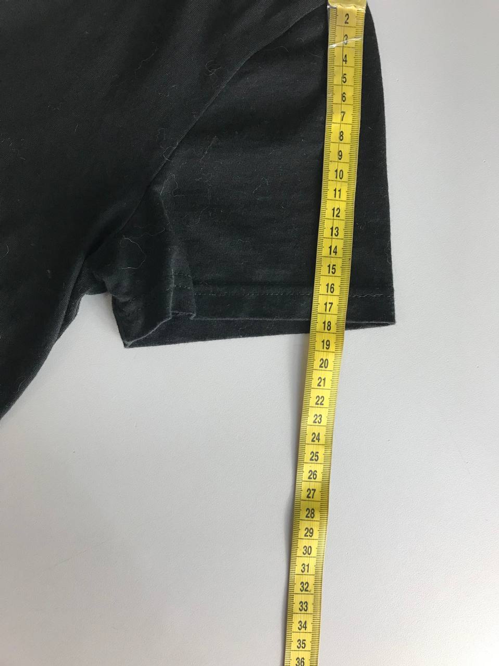 Футболка с минималистическим принтом, маркировка XS, визуально на 42 размер