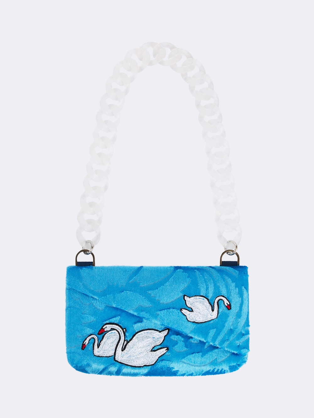 Клатч с вышивкой "Лебеди" OLA OLA