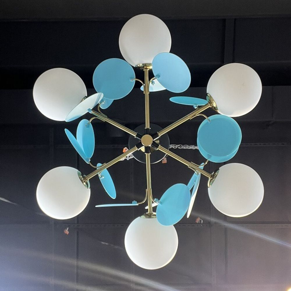 Люстра на штанге Imperiumloft MATISSE matisse-blue01