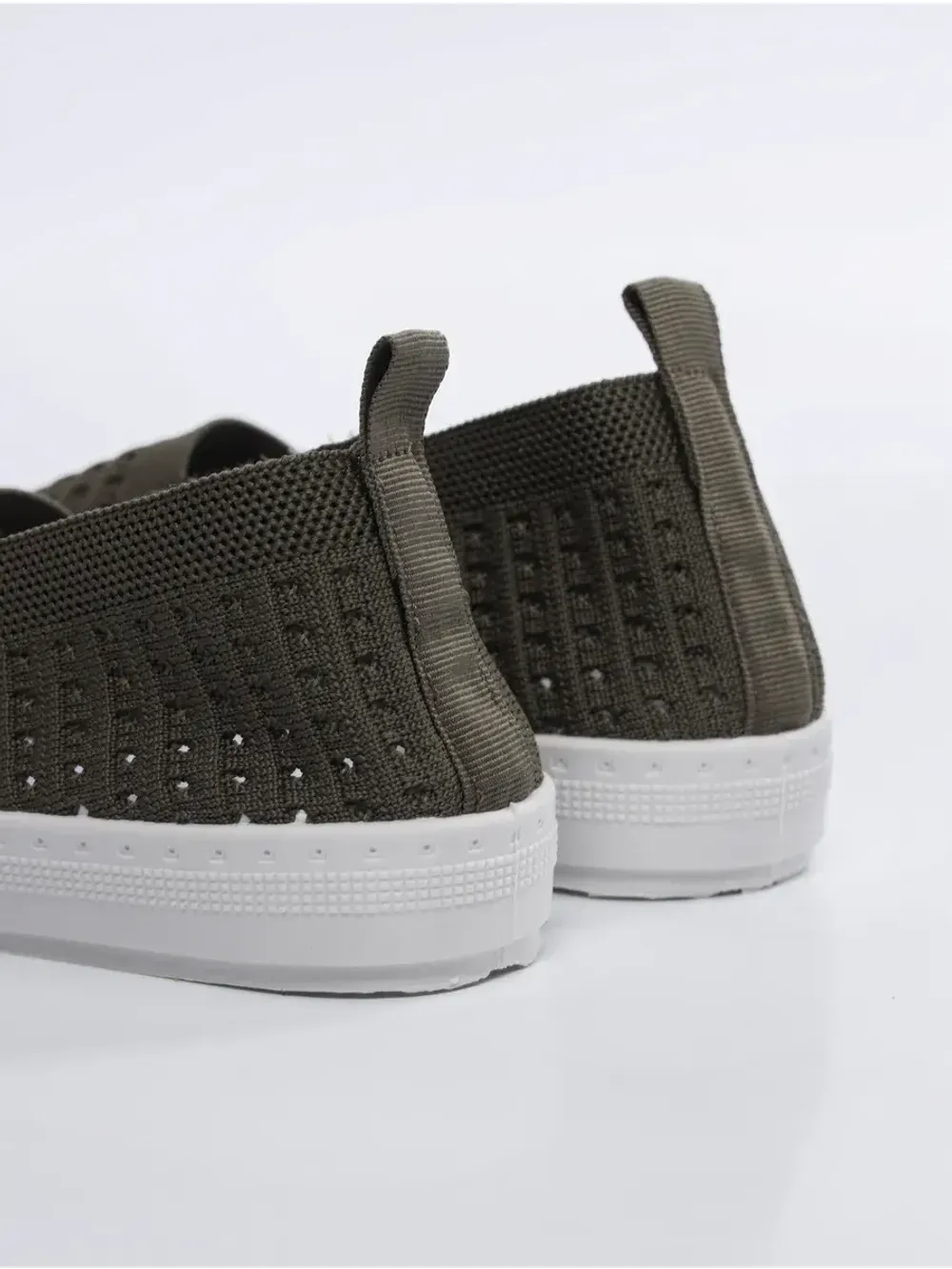 Мокасины летние текстильные