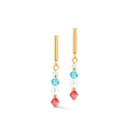 Серьги Coeur de Lion Multicolour 6022/21-1500