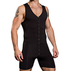 Мужское боди черное Doreanse Man Body 5002