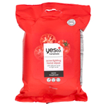 Yes To, салфетки для лица против акне, с ароматом томатов, 30 шт.