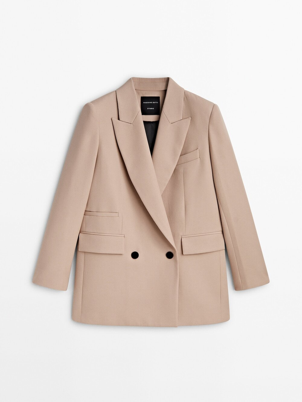 Massimo dutti double breasted blazer hotsell
