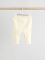 Вязаный кардиган и брюки в комплекте для девочек Next AW7-040, Белый