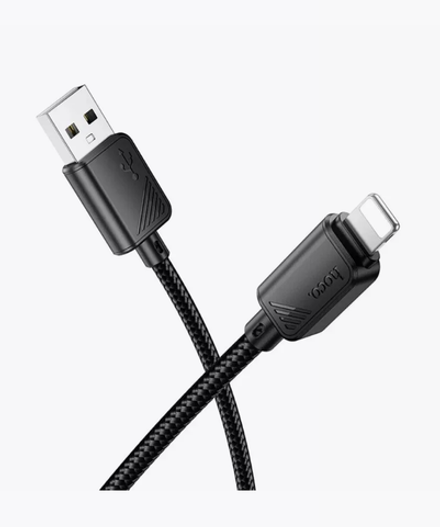 Кабель Lightning -TypeC HOCO X113 PD 27W (черный) 1м