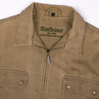 Редкая легкая куртка Barbour из линейки Natural Weathered в классическом силуэте, М