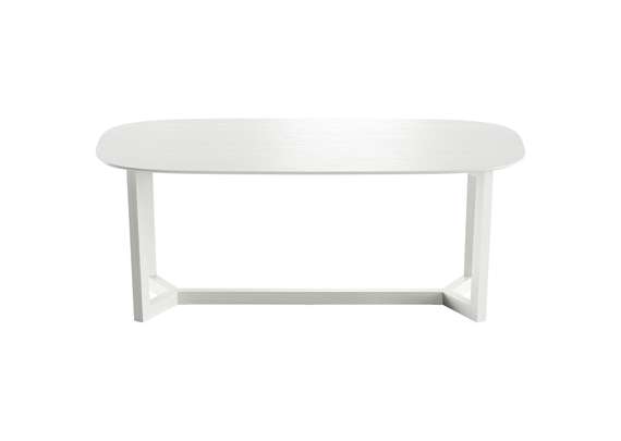 Стол обеденный Cross 2 200*95 см (белый)