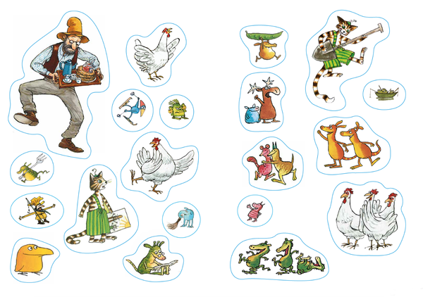 Петсон и Финдус. Книжка с заданиями