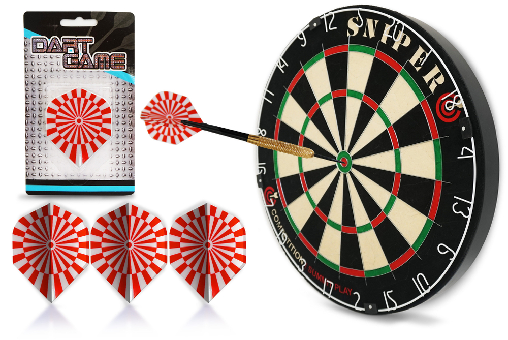 Набор оперений CLASSIC RED 3 шт