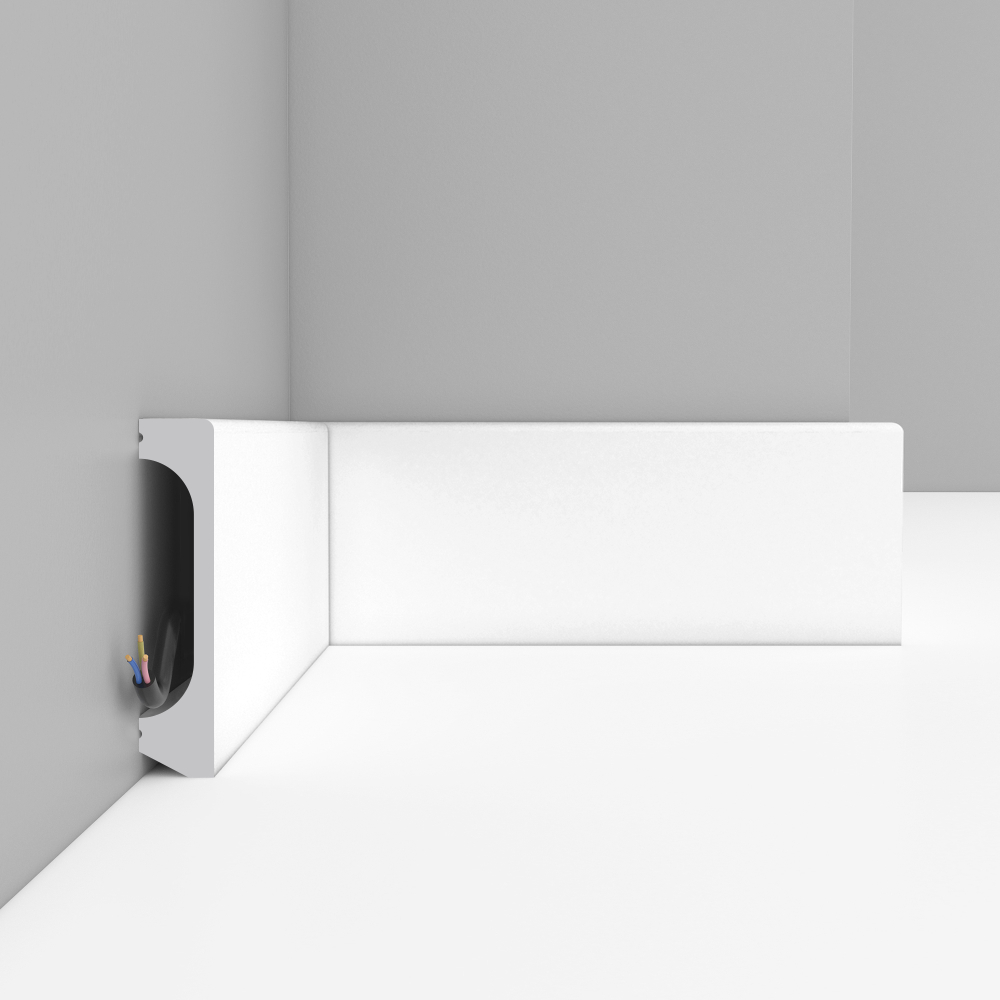 Плинтус напольный Decomaster D235 80х17х2000мм