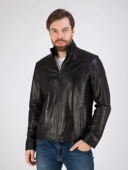 Кожаная куртка демисезонная