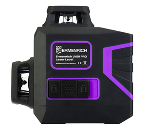 Лазерный уровень Ermenrich LV50 PRO, фиолетовый