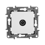 Розетка TV (телевизионная) оконечная - белый ETIKA Legrand