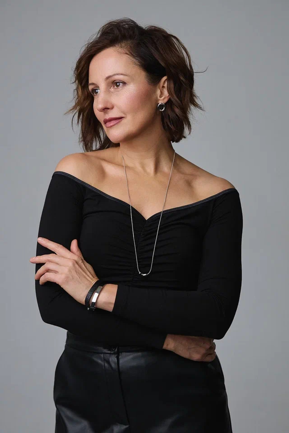 Колье маленькое серебряное сердце на серебряной цепочке с бегунком