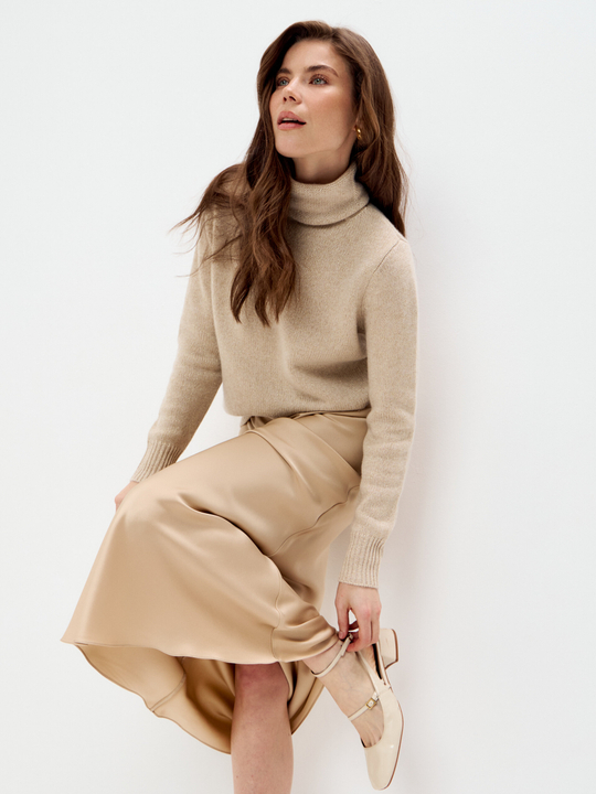 Шелковая юбка