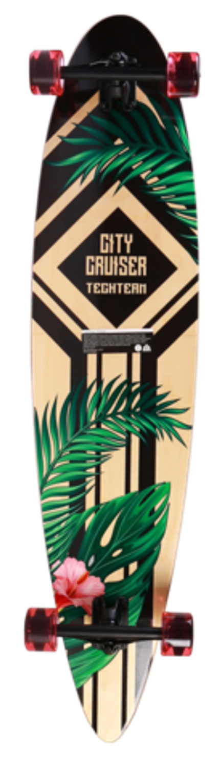 Лонгборд Tech Team City Cruiser Red