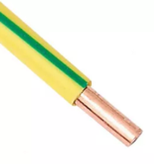 Провод медный ПуВ 2,5 (ПВ-1 2,5) ж/з (бухта 20) (кратно 20)