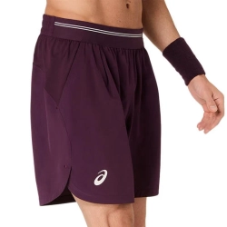 Мужские теннисные шорты Asics Game 7in Short - dark aubergine