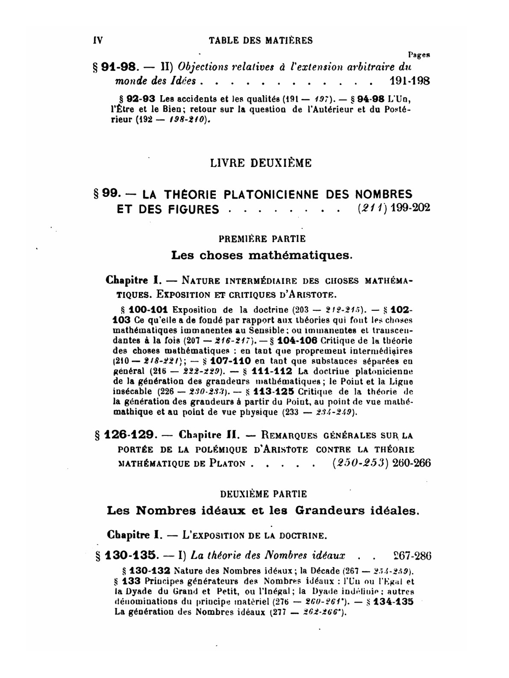 La Théorie Platonicienne Des Idées Et Des Nombres D'aprés Aristote. Étude Historique Et Critique Par Léon Robin | Léon Robin
