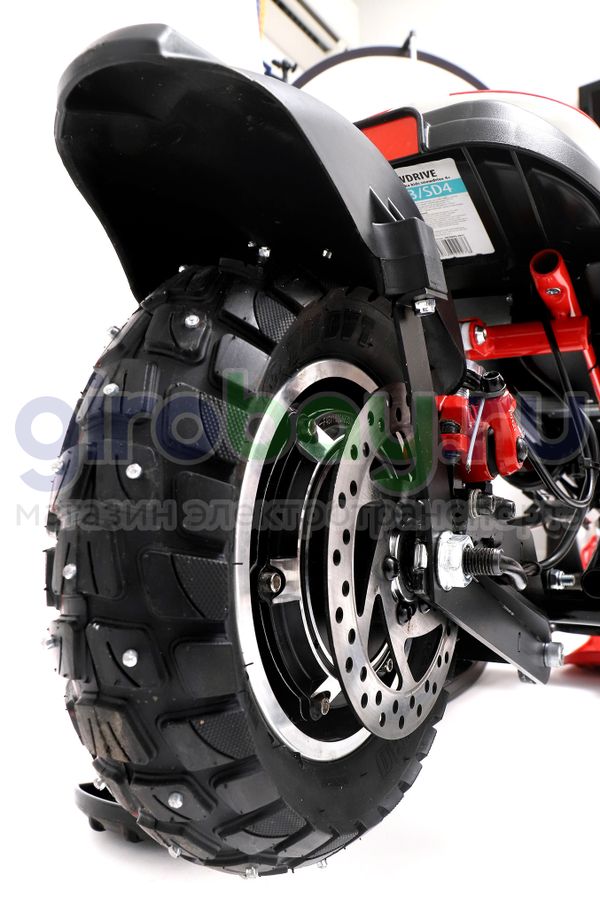 Детский электроснегокат SIMPLY GO-DRIVE (Черный)