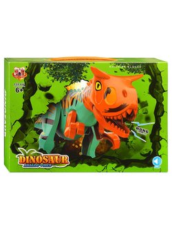 Игрушка Динозавр на батарейках (2032) цвет зеленый