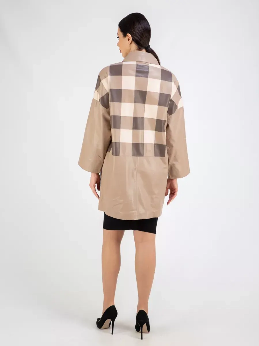 Кожаная куртка демисезонная