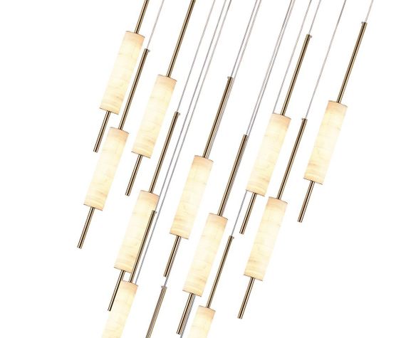 Подвесная светодиодная люстра Kink Light Элиас 07527-15A,36