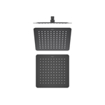Квадратный верхний душ  250*250*2 мм AQUATEK, матовый черный AQ2072MB
