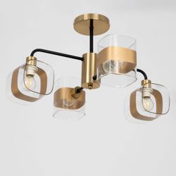 Citilux Бертон CL140141 Люстра потолочная Бронза