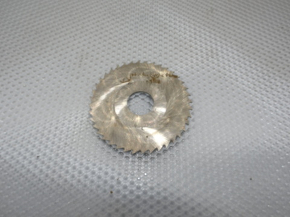 Фреза отрезная дисковая по металлу 63х0.5х16мм. z=40 Р6М5 СССР с фаской без шпонки