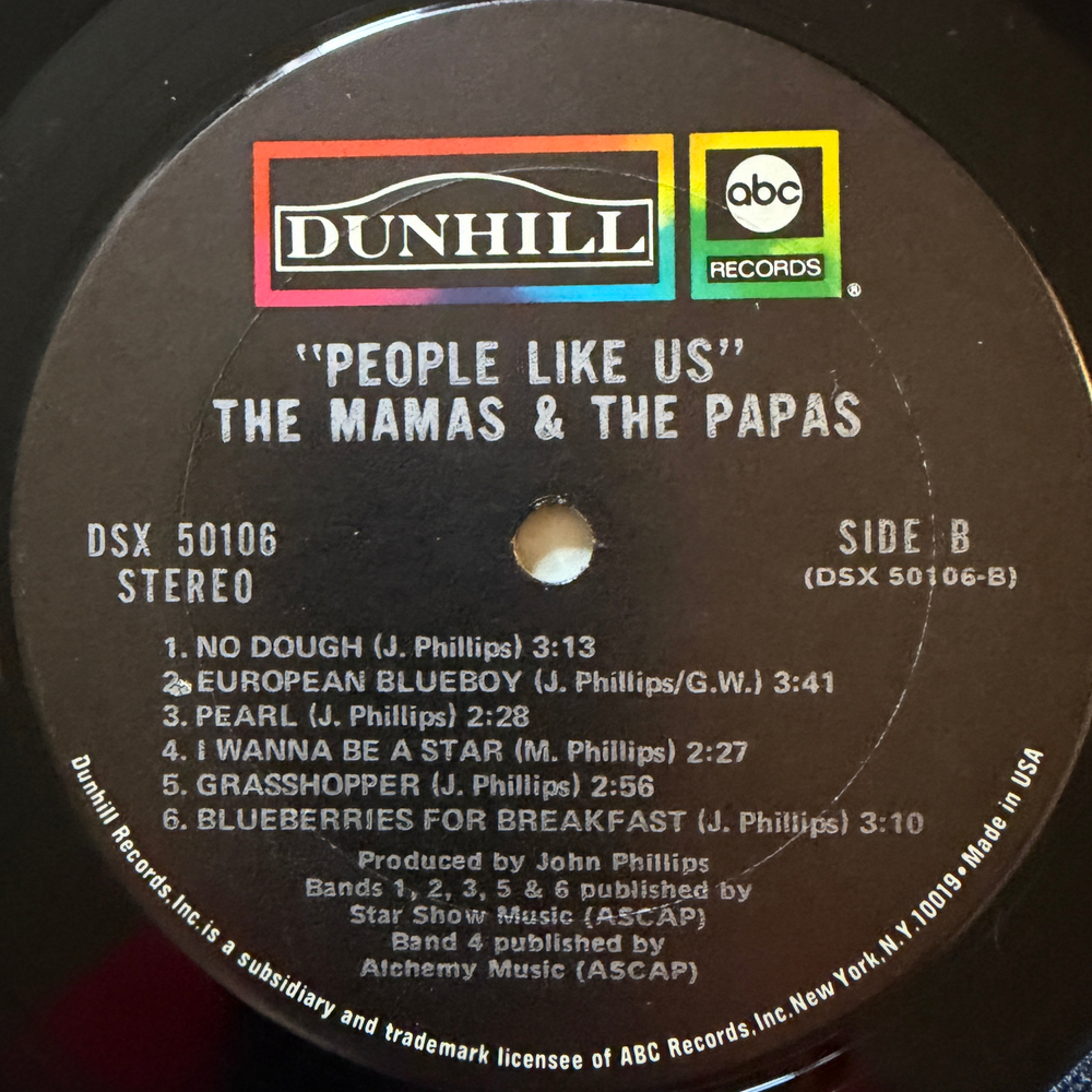 The Mamas & The Papas - People Like Us (CША 1971г.)