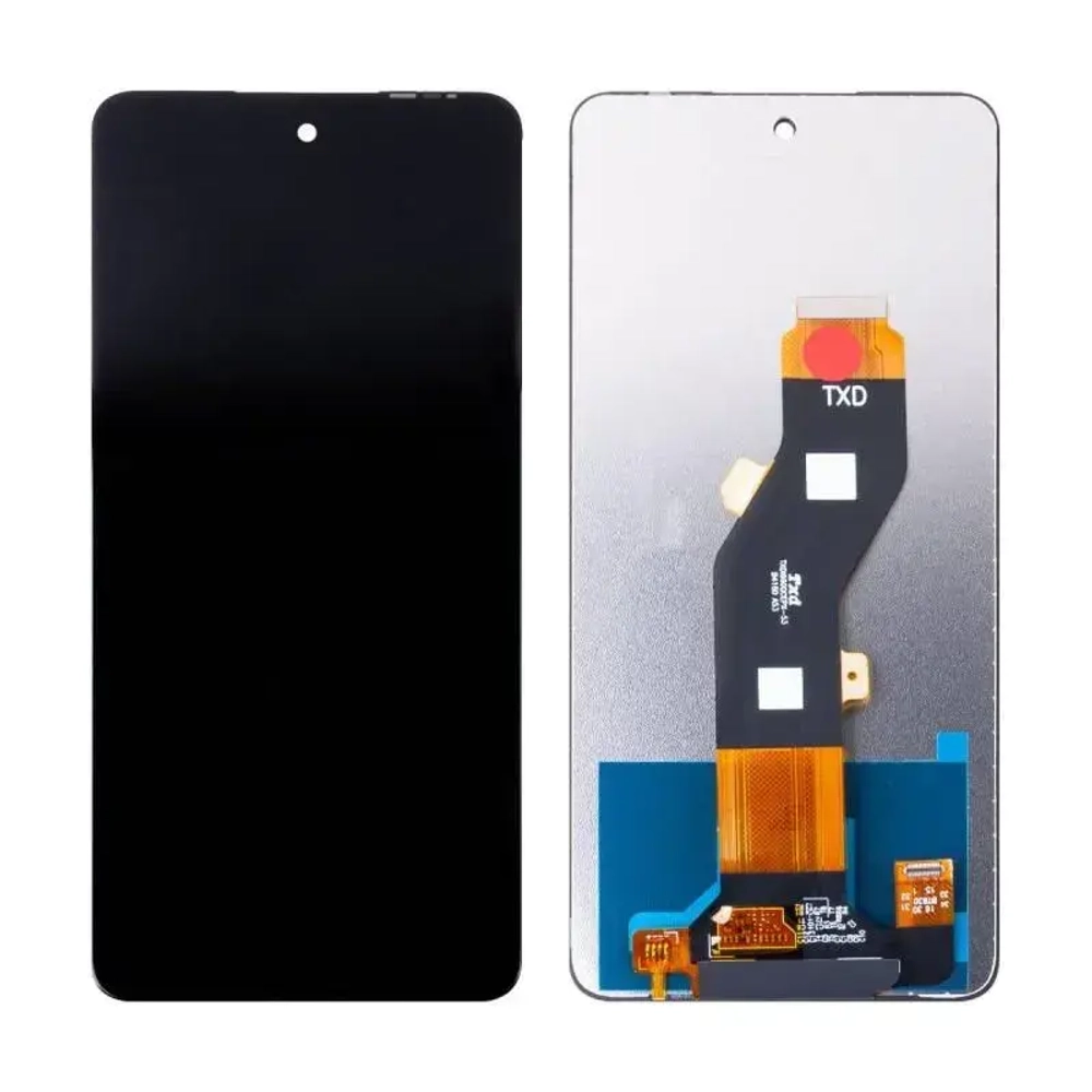 Дисплей для Tecno Spark 20C с тачскрином Черный - OR