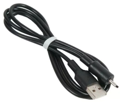Шнур USB штА-Type-C 1.2-метр 3А Mirex чёрный