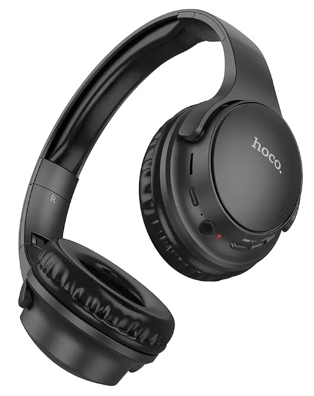 Bluetooth - гарнитура HOCO W40, накладные, BT5.3, 200mAh Black