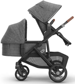 Коляска для погодок UPPAbaby Vista V3 2 в 1 (2 прогулочных блока и люлька) Greyson