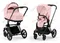 Детская коляска Cybex Priam IV 2 в 1 Peach Pink шасси Matt Black