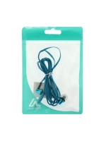 Наушники Luazon W-15, вакуумные, микрофон, плоский провод, к