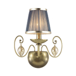 3921/1W CLASSIC ODL18 672 бронза/ткань/стекло Бра IP20 E14 40W 220V NIAGARA