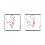 Двойной вибратор G-WAVE розовый от Adrien Lastic