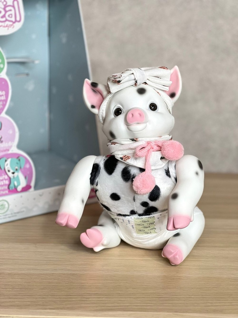 Игрушка мягконабивная 35см AniReal Хрюшка (60140)