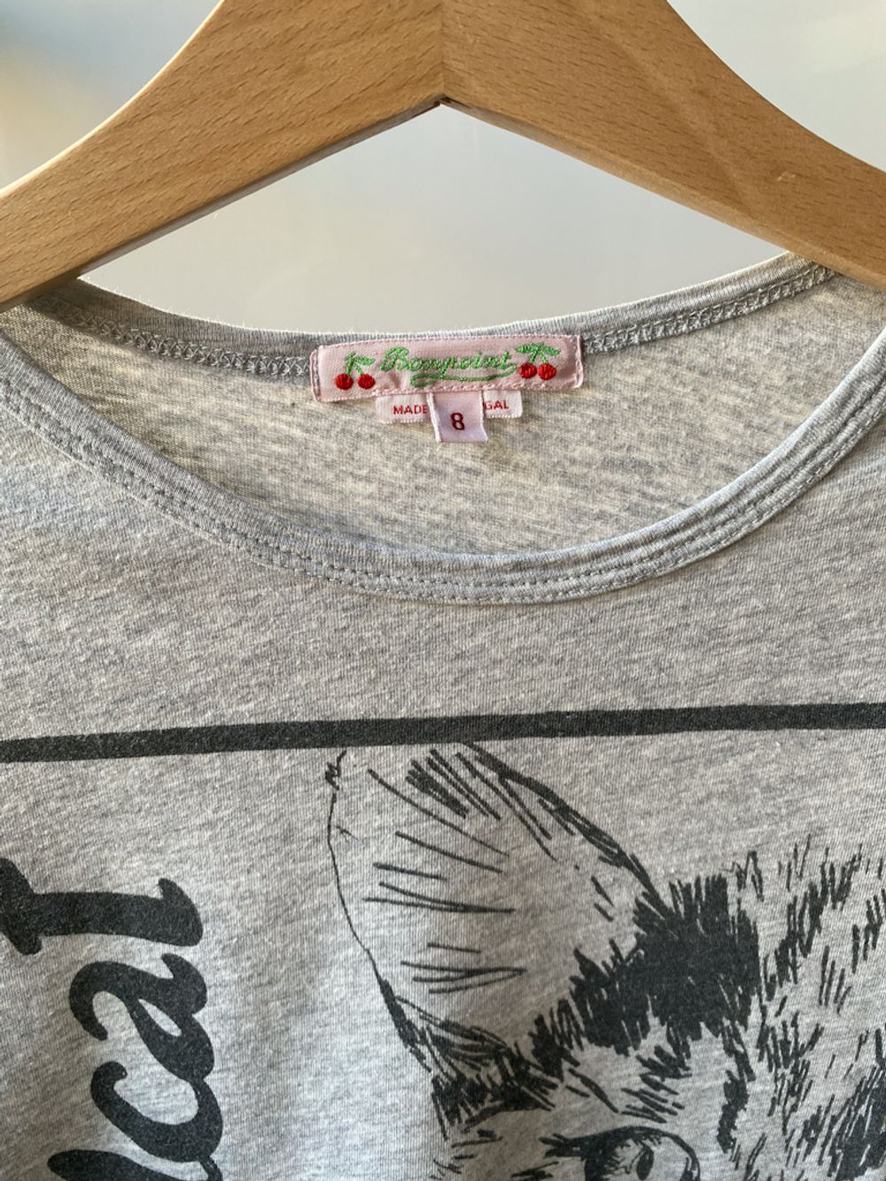 Хлопковый лонгслив Bonpoint, 128