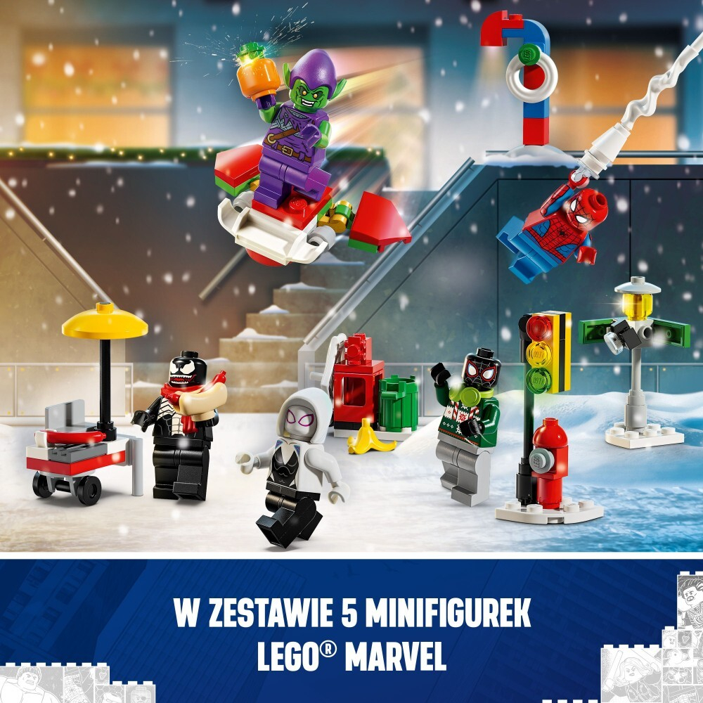 LEGO Marvel - Адвент-календарь Человека-паука 2024 76293 / артикул   76293  / GTIN 5702017590035
