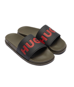 Шлепанцы Match_it_Slid_rblg_N HUGO - черный(50498352)