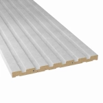 Стеновая реечная панель Альберо, Бетон Светлый, 120*16*2750 мм