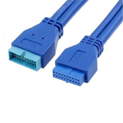 20pin кабель внутренний 50 см удлинитель (m-f)